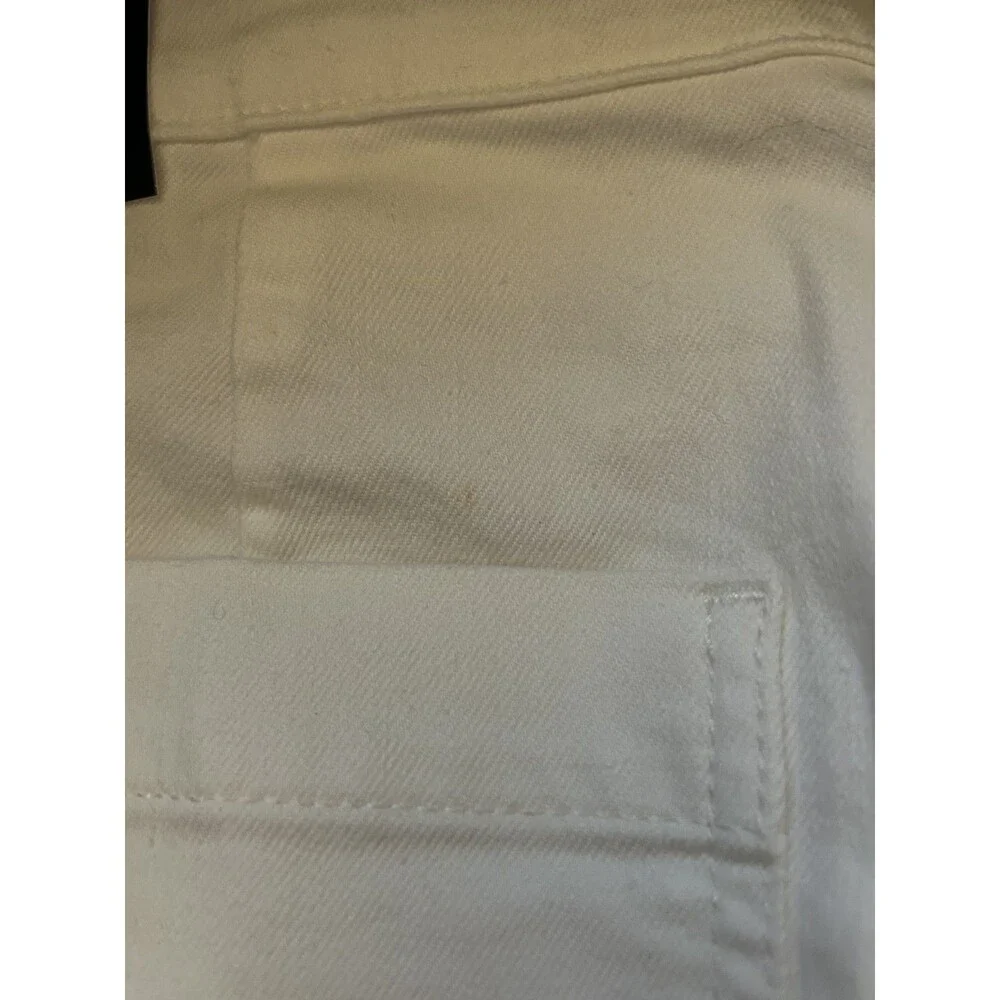 J.CREW Premium Ed Slim Wide Leg Sailor Jean 29P White All Day Stretch B66